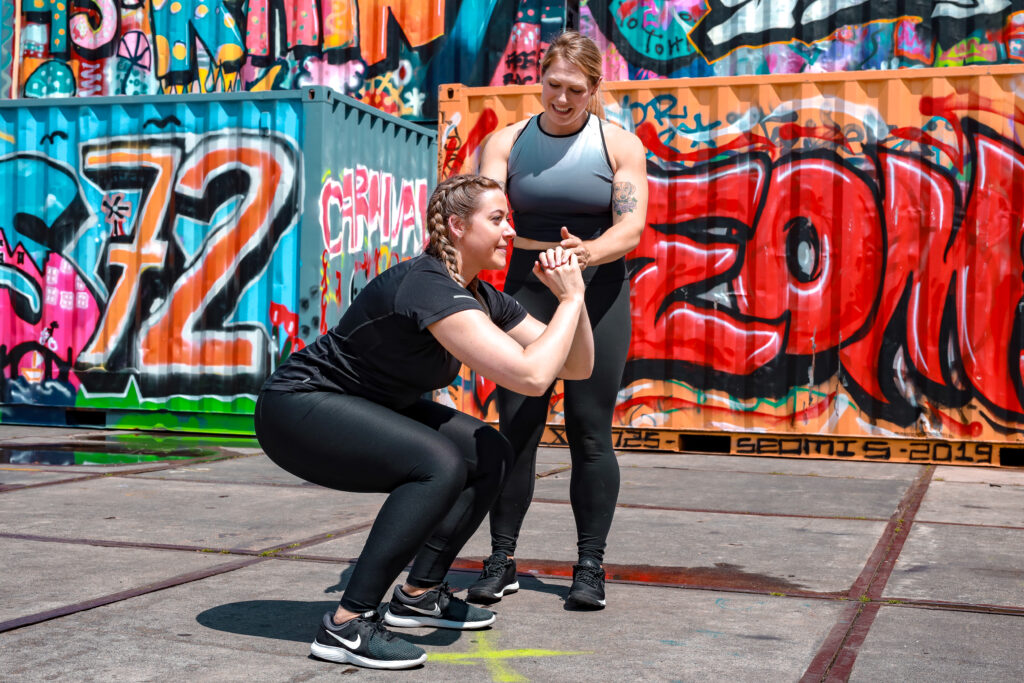 Personal training for women in Tilburg. Fit With Lou